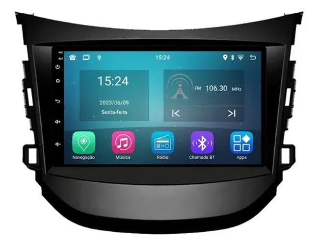 Multimidia Hb20 12\19 Carplay Android Auto 2gb Ram 32gb