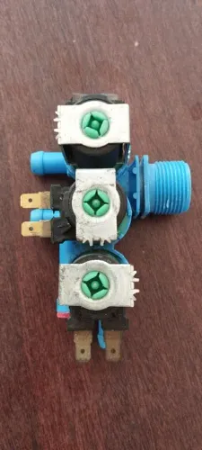 Válvula de entrada de água lavadora Electrolux lbu 15 3 vias 220V