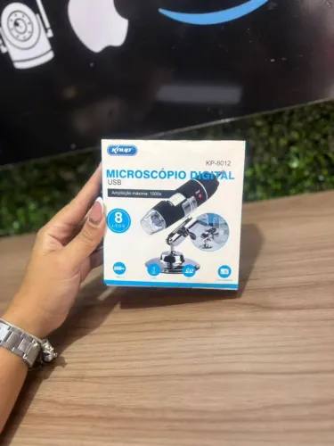 Microscópio Digital 8 Leds KP-8012 KNUP