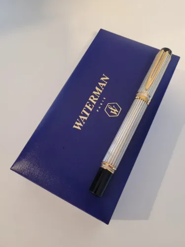 Caneta Waterman Le Man 100 Sterling Silver Fountain