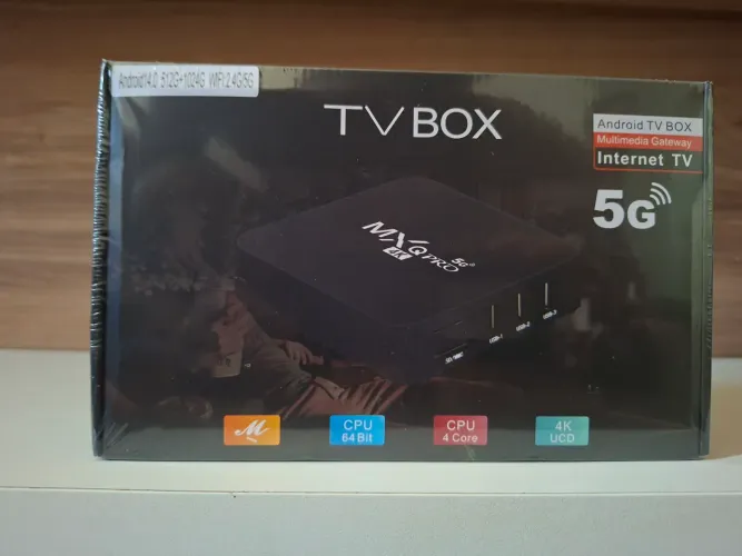 TV Box Android 5G MYG PRO 4K (entrego em toda região de juiz de fora)