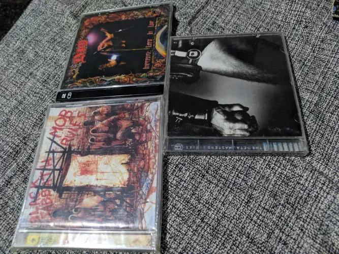 Lote Black Sabbath-Dio-Accept