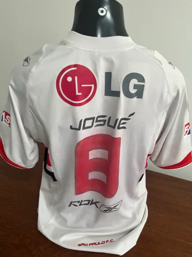 Camisa São Paulo de Jogo Reebok 2008 #8 Josué Tamanho G