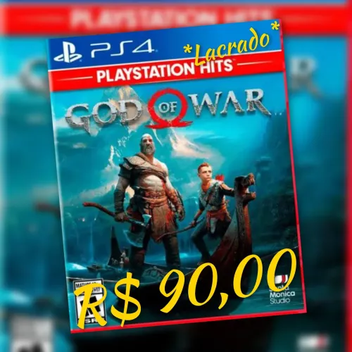 God Of War 4 - PS4 / PS5 - Lacrado