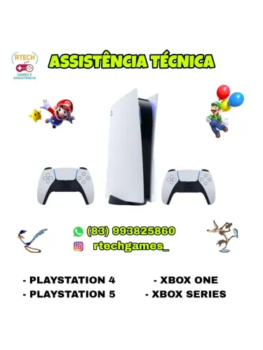 PS5 - ASSISTÊNCIA TÉCNICA (RTECHGAMES)