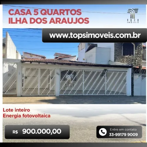 Casa de luxo 5 quartos na Ilha dos Araujos