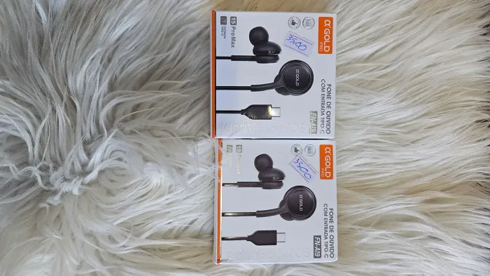 Fone de ouvido Alpha Gold Pro Max FN-A19