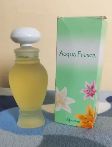 O Boticário Perfume Acqua Fresca 210ml  Vintage Ânfora Antiga Grande