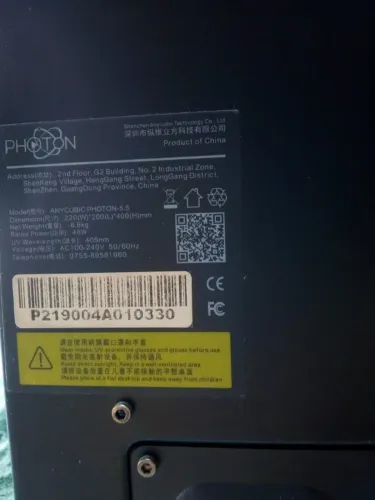 Impressora 3D Anycubic Photon
