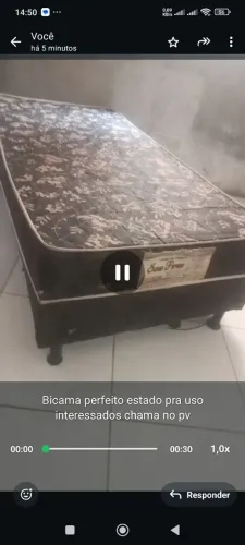 Cama em perfeito estado de uso!