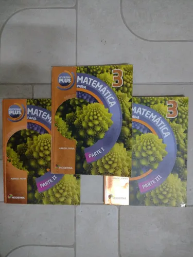 Matemática 1,2 e 3 Moderna Plus 