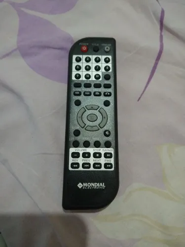 Controle Remoto Mondial Dvd D-20 karaoke Novo