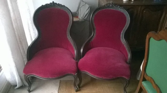 Poltronas Modelo Luíz XV