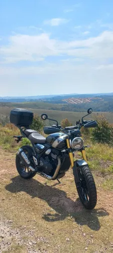 TRIUMPH SCRAMBLER 400X, IMPECÁVEL, ABAIXO DA TABELA.
