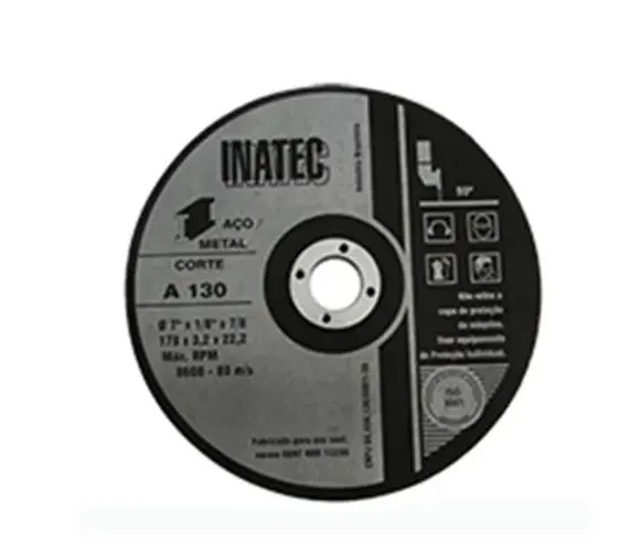 Kit com 60 discos de corte grosso 7"