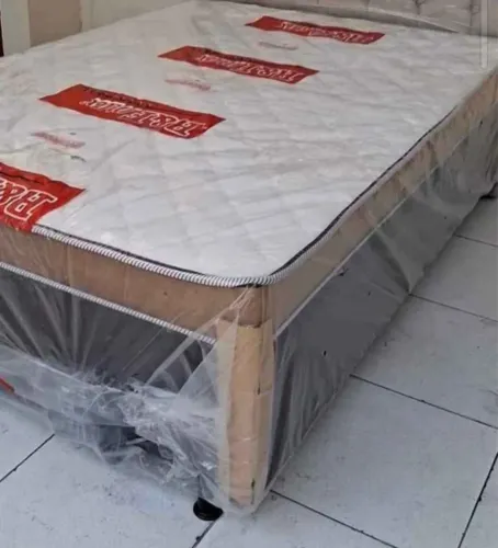 Cama box 10cm espuma!