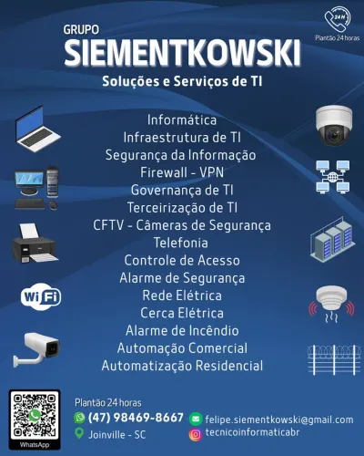 Informática - Conserto de notebooks e Computadores / Técnico em Informática / SSD