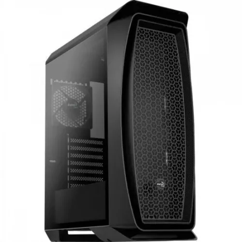 Gabinete Gamer Aerocool Aero One Preto Lateral Vidro Full Tower - Novo - Loja Coimbra