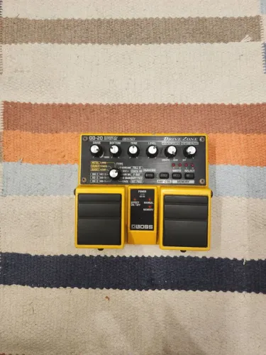 Pedal Boss Drive Zone OD20 20 tipos de overdrives e distorções