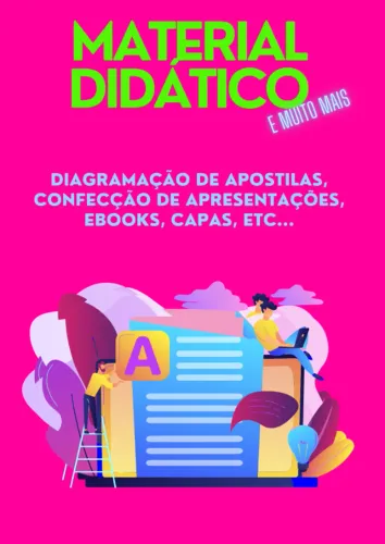 Diagramação material didático e apresentações power point