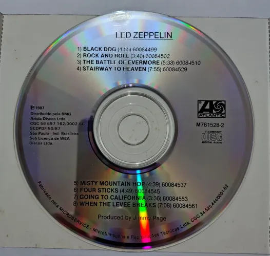 CDs Bandas de Rock - Sem capas e encartes 