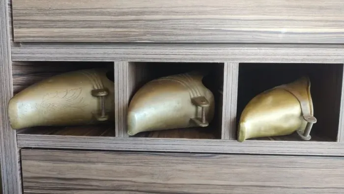 Conjunto de 3 Cilhões de metal feminino decorativos