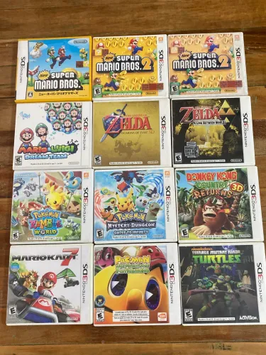 Jogos Originais Nintendo 3DS valores na descrição (pagamento OLX PAY)