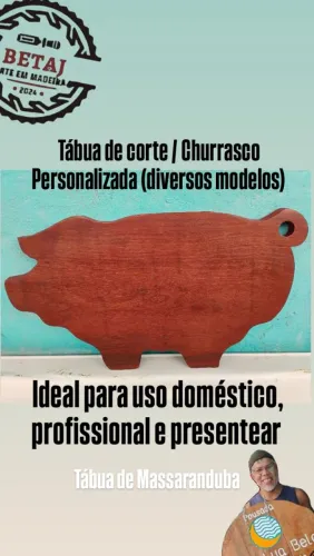 Tábua de corte e churrasco 
