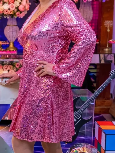 Vestido de Paetê