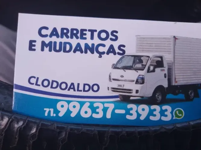 Carreto e mudanças - Clodoaldo