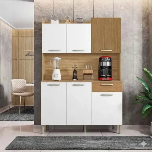 Armário de cozinha compacta karla freijo supremo