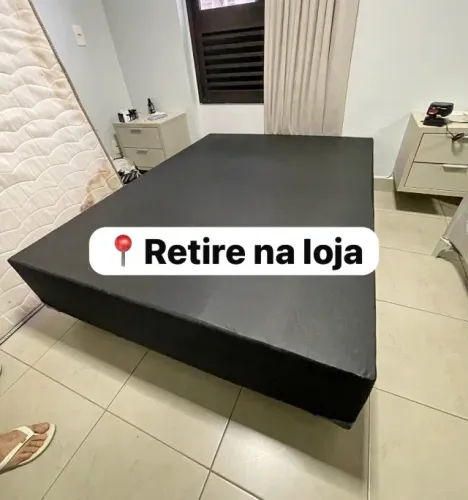 Colchao em cima