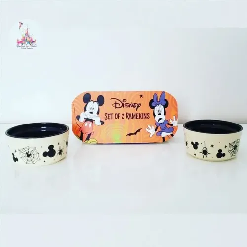 Conjunto de Ramequins Disney Halloween - Novo