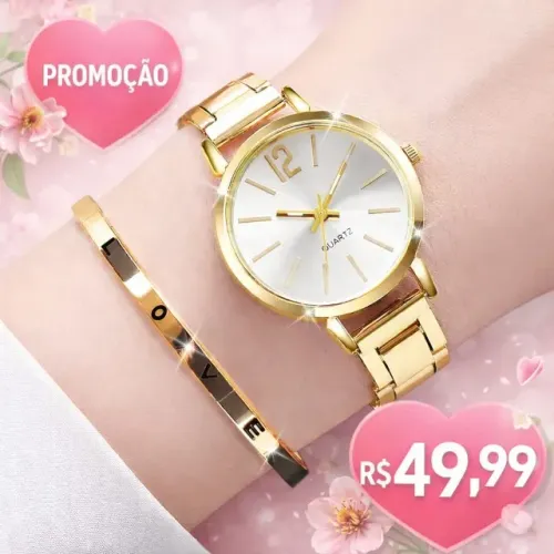 Relógios Femininos Aço Inoxidável