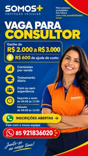 Início imediato.