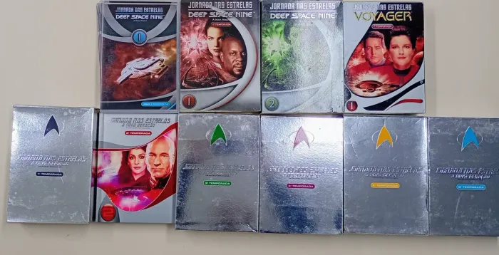 DVD Jornada nas Estrelas. 10 box , Ótimo estado.