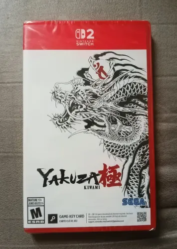 Yakuza Kiwami Nintendo switch 2 Americano Lacrado