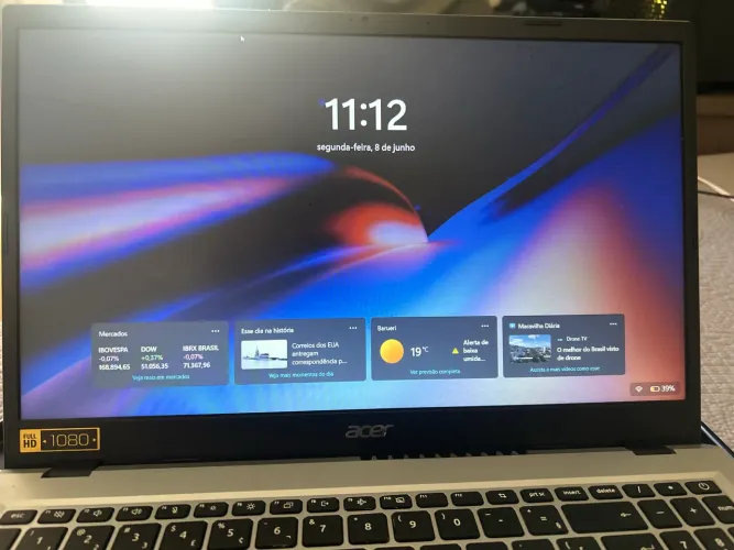 notebook acer novo