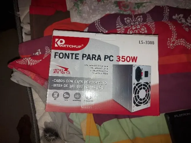 Fonte para PC seminova no precinho para desapegar rapido.
