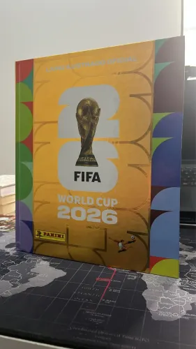 ÁLBUM OURO DA COPA DO MUNDO 2026 - Completo e Colado