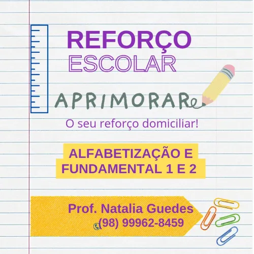 Reforço Escolar Aprimorar: o seu reforço domiciliar