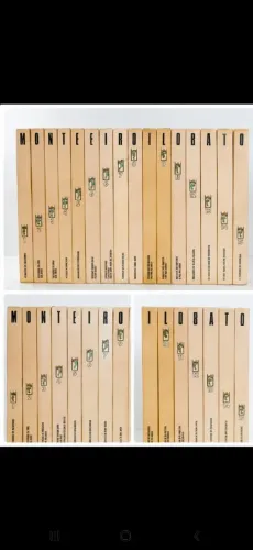 Livro coleção Monteiro Lobato 15 volumes