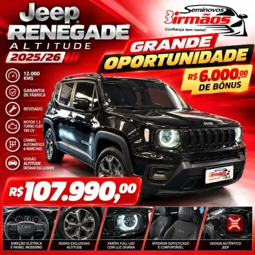 Jeep Renegade Altitude T270 1.3 TB Flex Aut. 2026