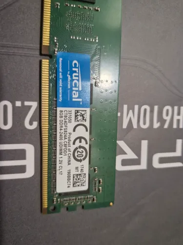 Memórias ram ddr4 8gb