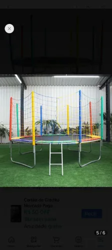 Cama elástica 3, 05m nova