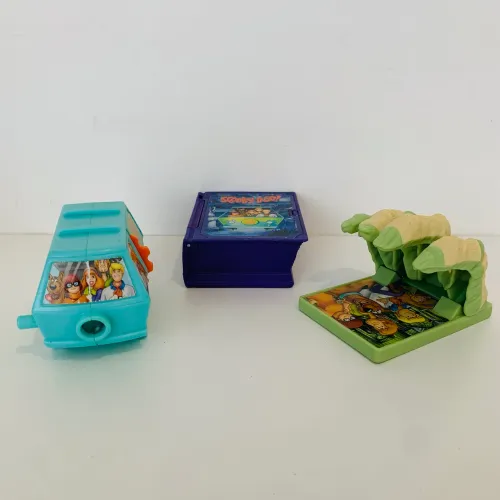Kit Scooby Doo Mc Donalds - Lote 3 itens antigos 