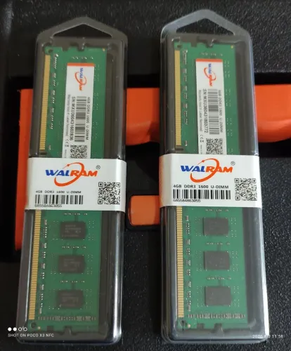 MEMÓRIA RAM DDR3 4GB NOVAS