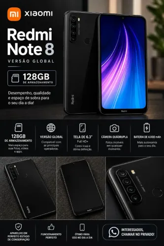 Smartphone Redmi Note 8