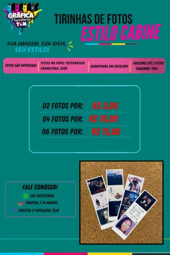 tirinhas de fotos estilo cabine