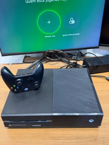 Xbox One Fat 500gb - Seminovo - Só pegar e jogar